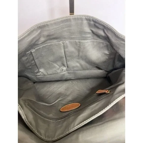 Fossil Crossbody Striped Canvas‎ Messenger Bag - Picture 12 of 15